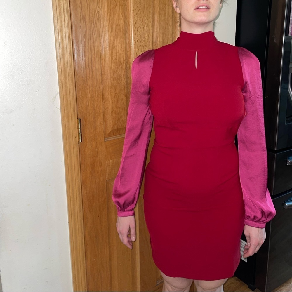 3Seasons Bishop Sleeved Beautiful Office Dress *make offers* - Picture 4 of 8